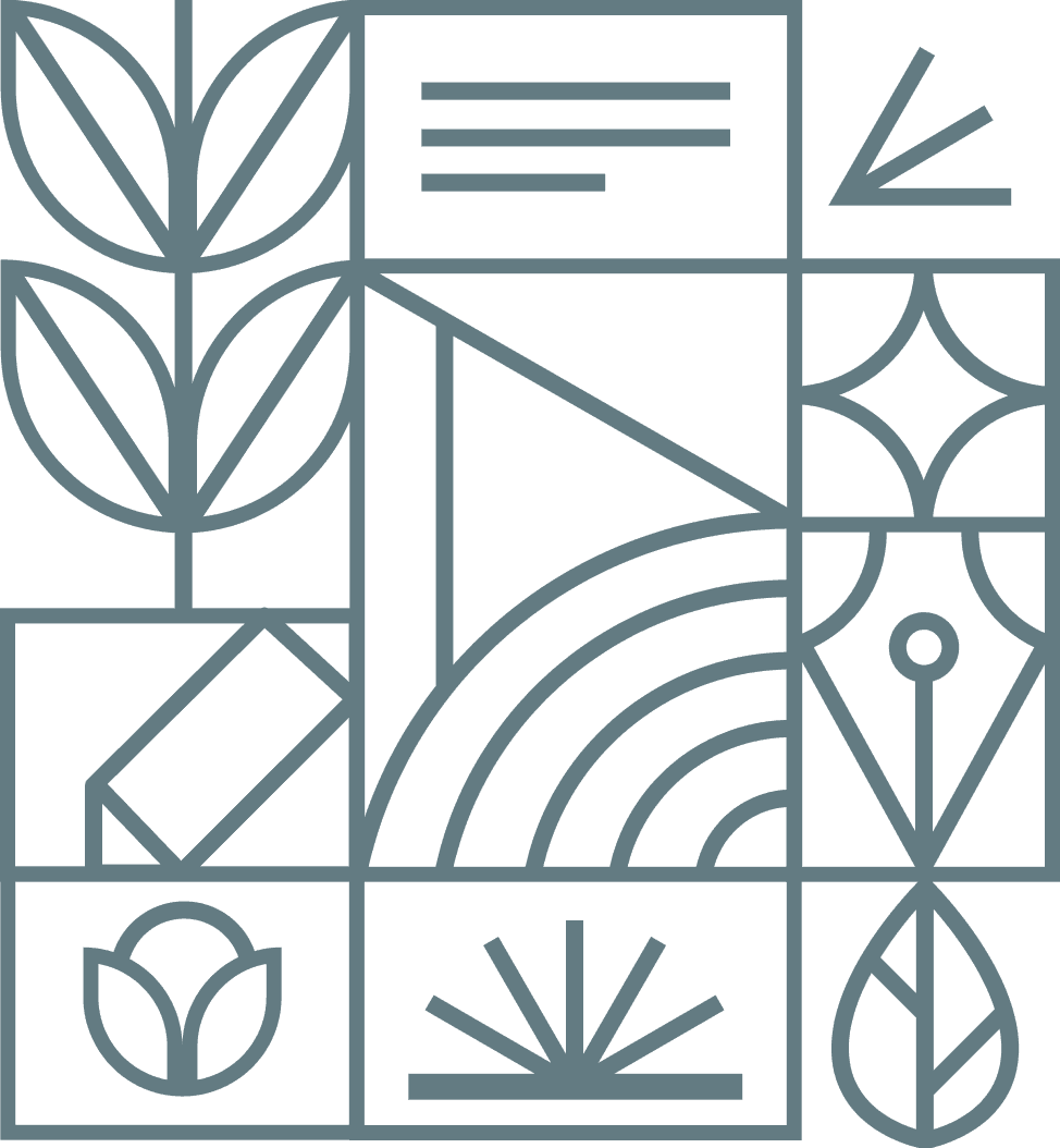 A pattern of plants